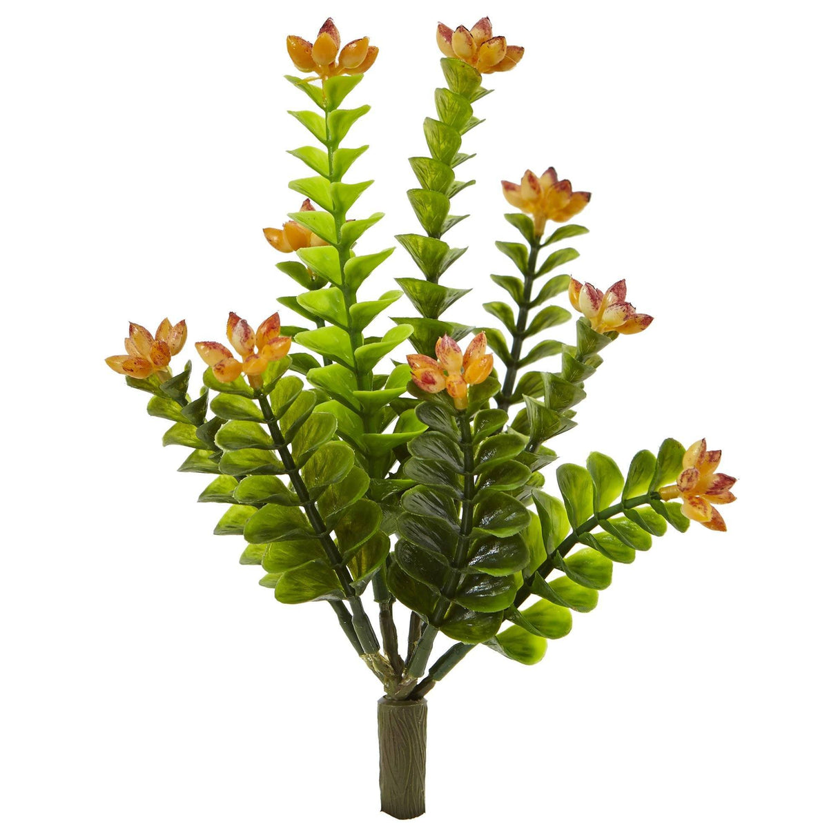 9” Flowering Sedum Artificial Plant (Set of 6) by Nearly Natural