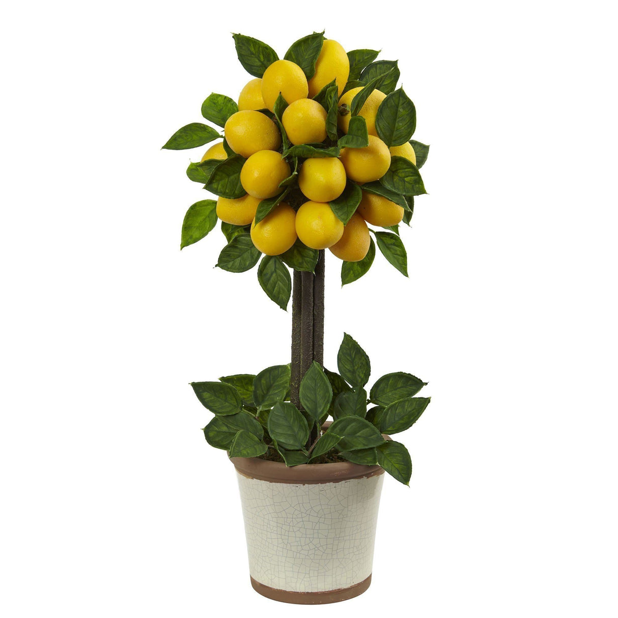 Lemon Ball Topiary Arrangement by Nearly Natural