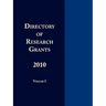 Directory of Research Grants 2010 Volume 1