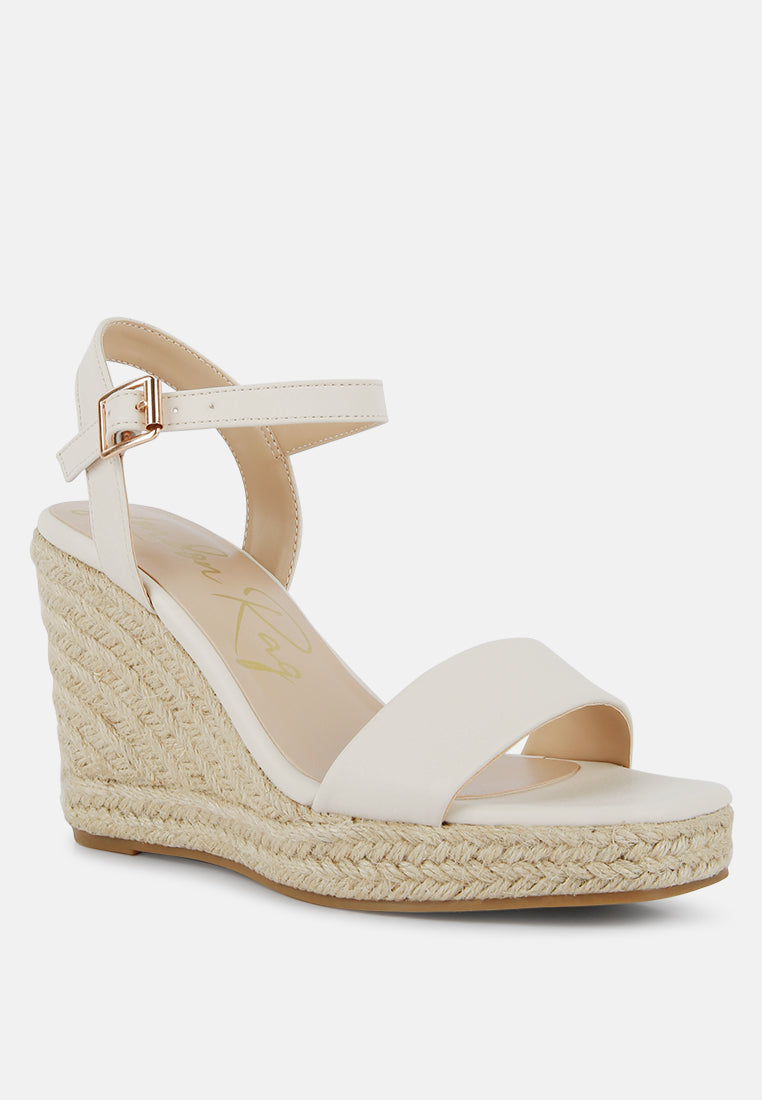 augie woven wedge sandals by London Rag