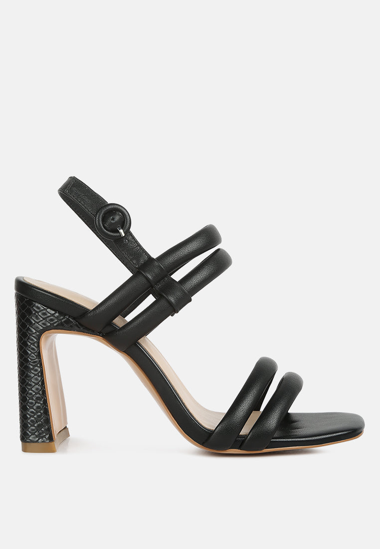 avianna slim block heel sandal by London Rag