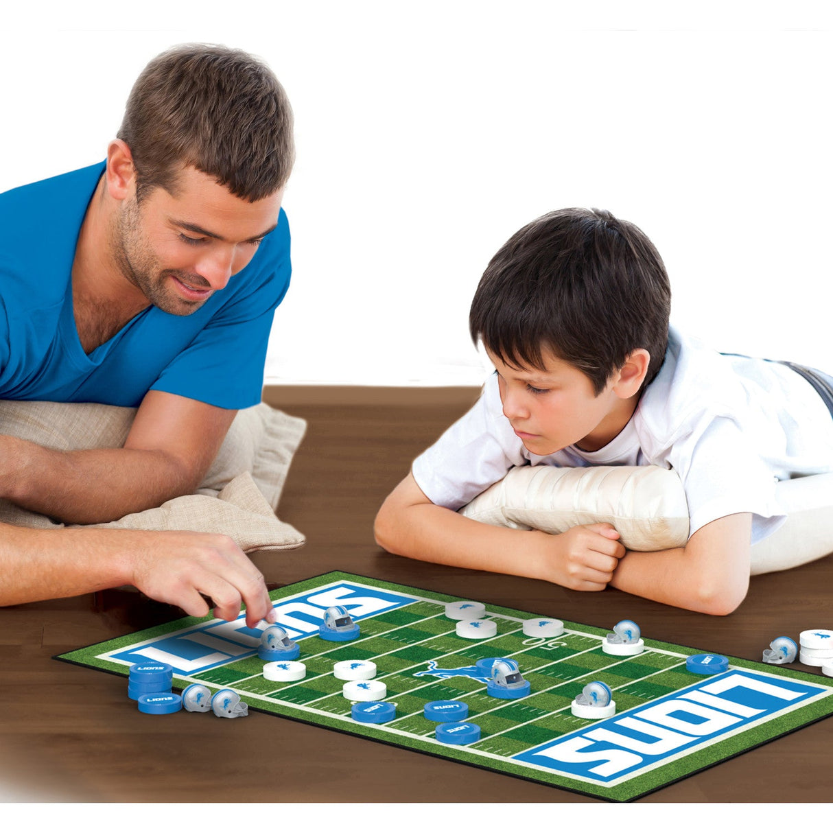 Detroit Lions Checkers Board Game by MasterPieces Puzzle Company INC