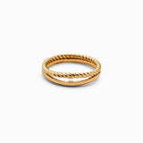 Diamond Twist Ring by Awe Inspired