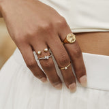 Pearl Ring by Awe Inspired