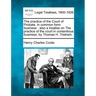 The practice of the Court of Probate, in common form business: also a treatise on The practice of the court in contentious business, by Thomas H. Tris