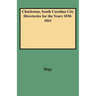 Charleston, South Carolina City Directories for the Years 1830-1841