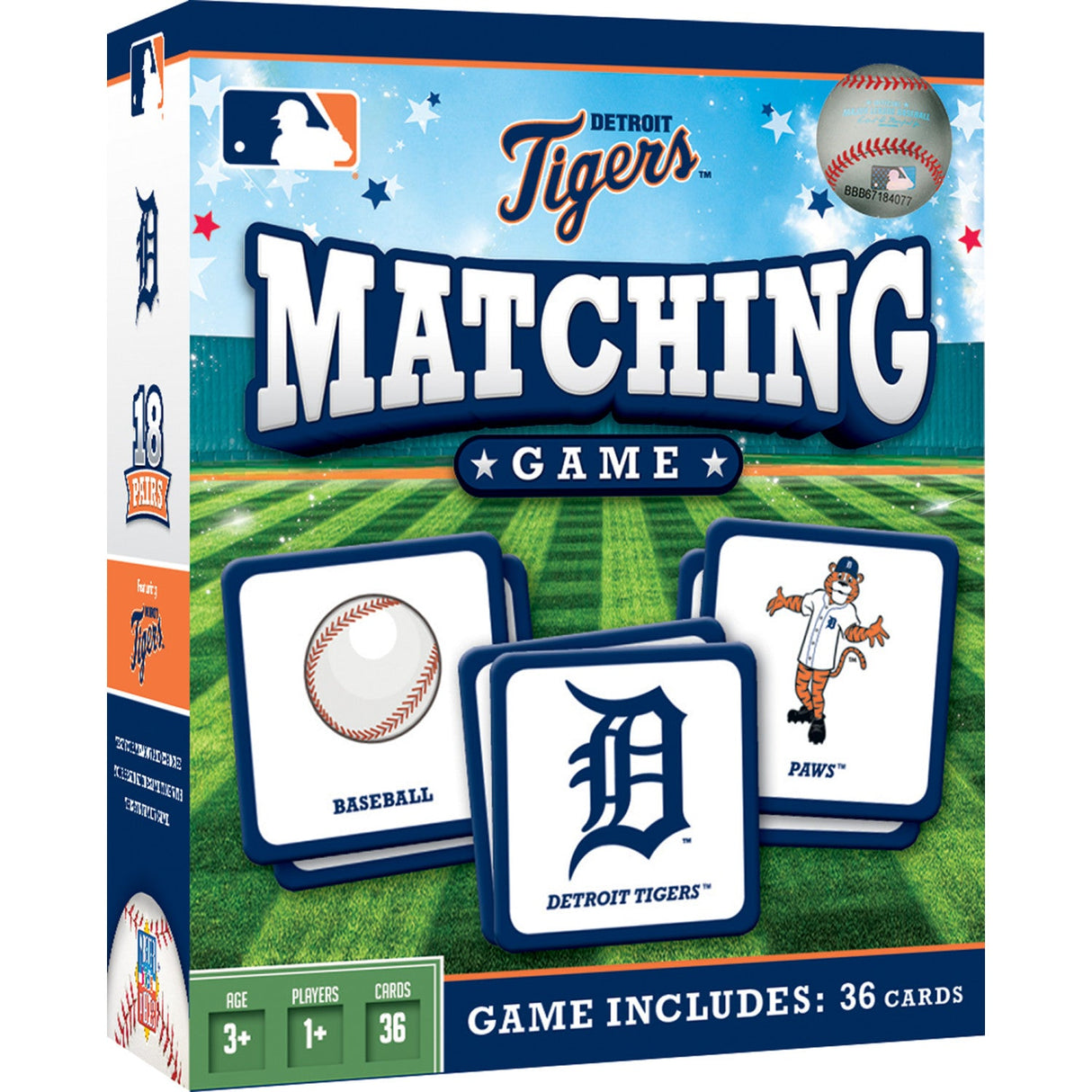 Detroit Tigers Matching Game by MasterPieces Puzzle Company INC