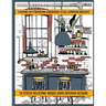 Home Interior Design Coloring Book: 50 Stres Relieving Unique Home Interior Designs