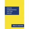 Finite-Dimensional Vector Spaces