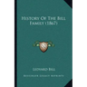 History Of The Bill Family (1867)