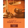 A Guide to Ontario School Law
