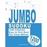Jumbo Sudoku: 1200 Puzzles with 4 Levels.