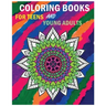 Coloring Books For Teens And Young Adults: Happy mandala coloring page (+100 Pages)