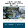 45 Law School Recommendation Letters That Made a Difference