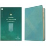 NLT Student Life Application Study Bible, Filament Enabled (Leatherlike, Teal Blue Striped, Red Letter)