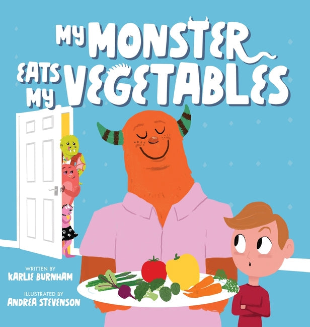 My Monster Eats My Vegetables - Hardcover by Books by splitShops