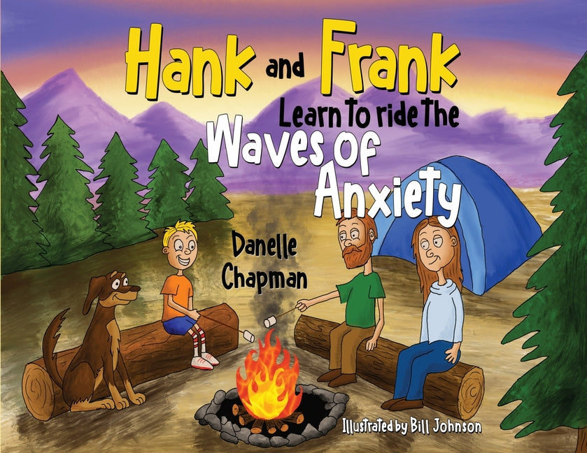 Hank and Frank Learn to ride the Waves of Anxiety - Paperback by Books by splitShops