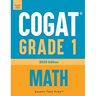 COGAT Grade 1 Math: 3 Practice Tests - Level 7