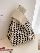 Houndstooth Bags Handbags by migunica