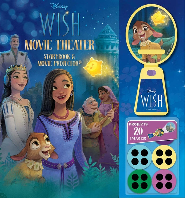 Disney Wish: Movie Theater Storybook & Movie Projector - Hardcover by Books by splitShops