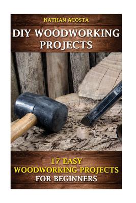 DIY Woodworking Projects: 17 Easy Woodworking Projects For Beginners - Paperback by Books by splitShops