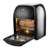 National 3-In-1 12 Qt Air Fryer - Dehydrator - Rotisserie Oven (NA-3004AFR) by Jupiter Gear Home