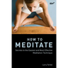 How to Meditate