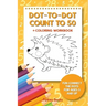 Dot-To-Dot Count to 50 + Coloring Workbook: Fun Connect the Dots for Ages 5 and Up