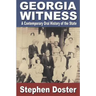 Georgia Witness: A Contemporary Oral History of the State