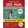 GED Math Prep Book 2025 and 2026: 6 Practice Tests and GED Study Guide [8th Edition]