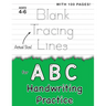 Blank Tracing Lines for ABC Handwriting Practice (Large 8.5"x11" Size!): (Ages 4-6) 100 Pages of Blank Practice Paper!