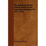 The Relations Of The United States To The Canadian Rebellion Of 1837-1838