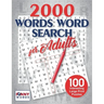 2000 Words Word Search for Adults: 100 Interesting Large Print Puzzles