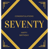 Happy 70th Birthday Guest Book (Hardcover): Happy 70th Birthday Guest book, party and birthday celebrations decor, memory book, 70th birthday, happy b