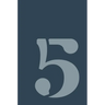Five Year Journal: Blue on Blue