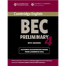 Cambridge BEC 4 Preliminary