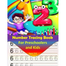 Number Tracing book for Preschoolers and kids ages 3-6: Number tracing workbook, Practice For preschoolers, line tracing