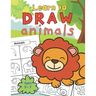 Animals Learn To Draw Book For Kids Ages 5-7