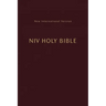 Niv, Holy Bible, Compact, Paperback, Burgundy, Comfort Print