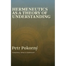 Hermeneutics as a Theory of Understanding