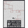 The Great Book of Mazes: 100 Mazes for Adults vol.1: Great way for Relaxing, Stress Relief and having fun. Complex Maze Books Adults. Challengi