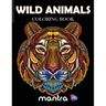 Wild Animals Coloring Book: Coloring Book for Adults: Beautiful Designs for Stress Relief, Creativity, and Relaxation