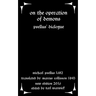 On the Operation of Demons: Psellus' Dialogue