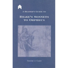 A Reader's Guide to Rilke's "sonnets to Orpheus"