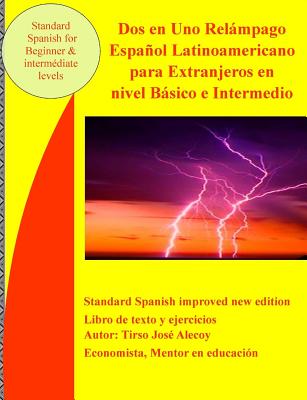 Dos en Uno Relámpago español latinoamericano para extranjeros en nivel básico e intermedio: Spanisch for beginner and intermediate - Paperback by Books by splitShops