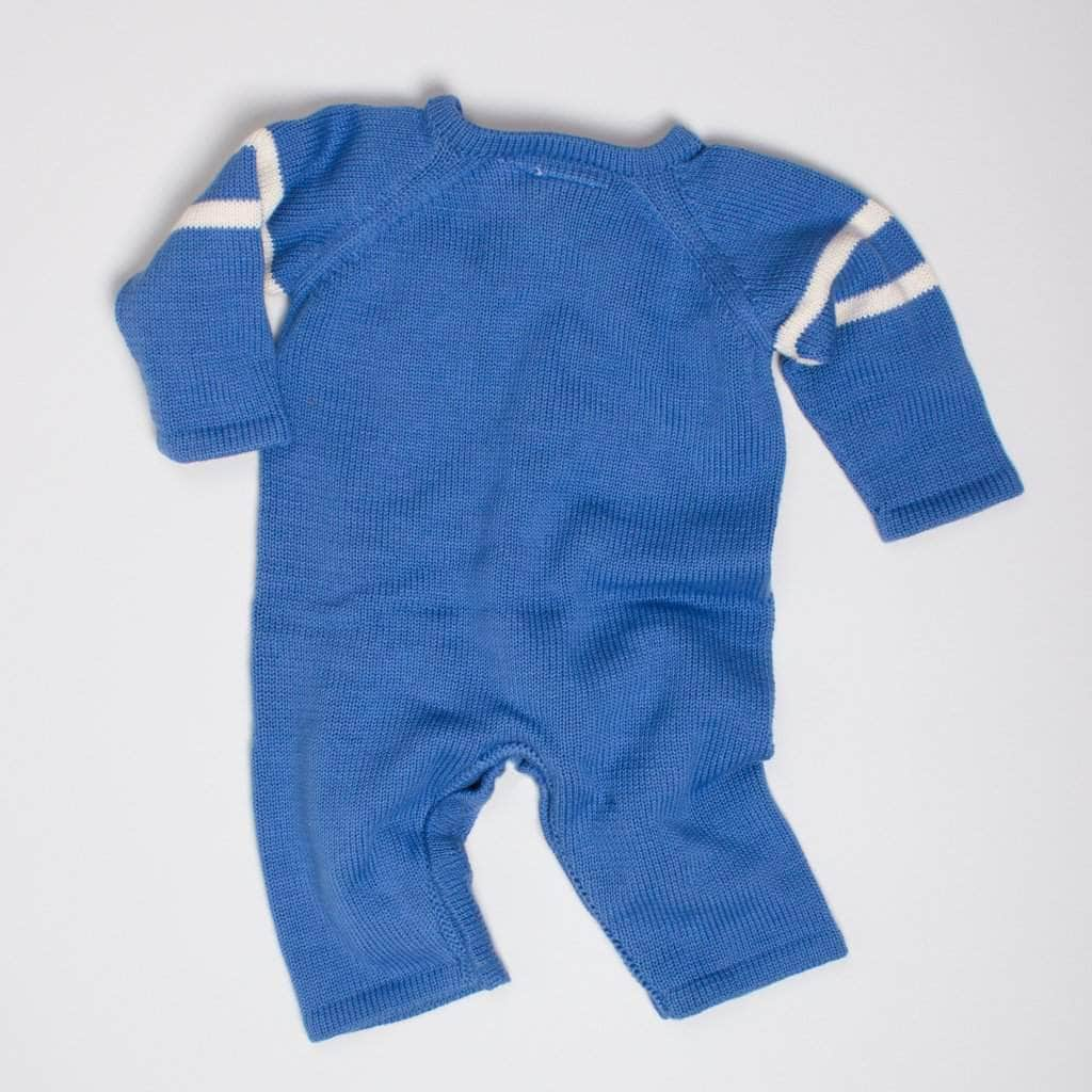 Organic Baby Romper, Knit - Sports by Estella