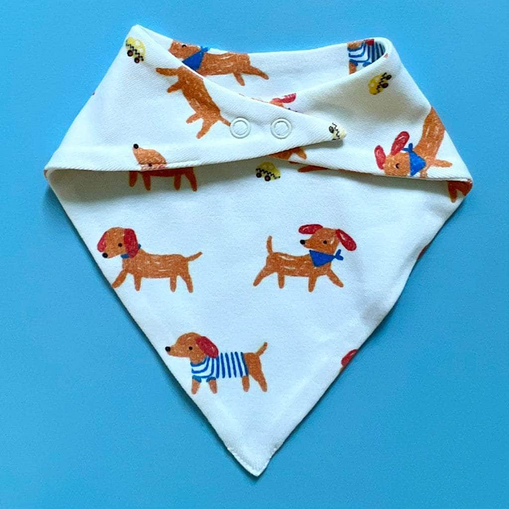 'Sparkie' Dog Baby Gift Set with Onesie & Bib by Estella