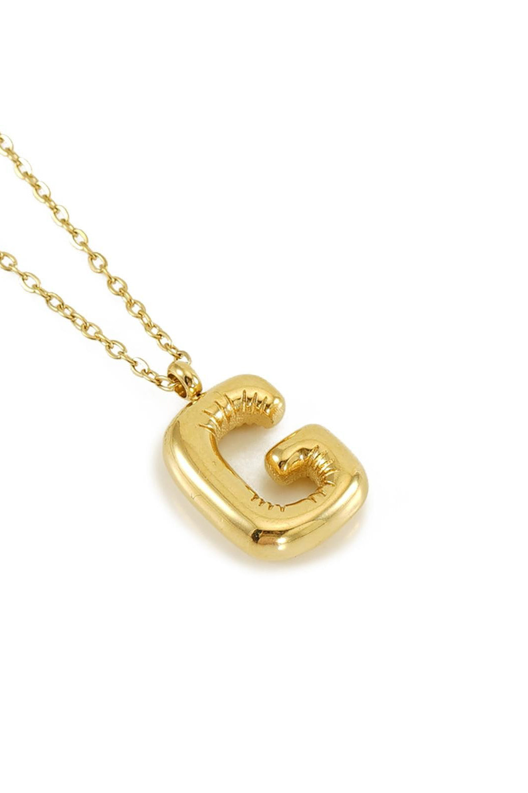 Balloon Initial Necklace by Embellish Your Life