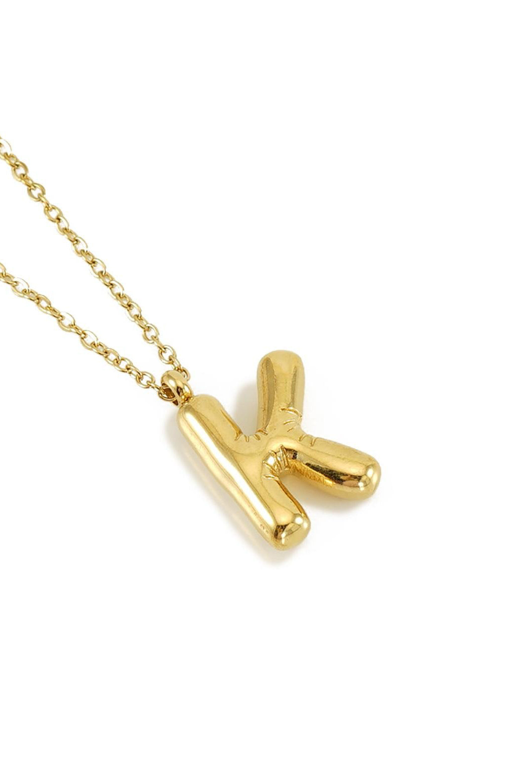 Balloon Initial Necklace by Embellish Your Life