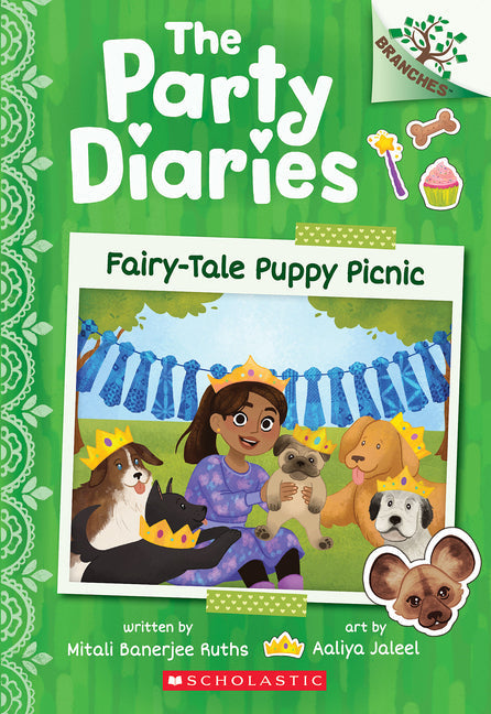 Fairy-Tale Puppy Picnic: A Branches Book (the Party Diaries #4) - Paperback by Books by splitShops